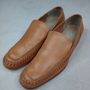 CALVIN KLEIN 'ASTER' #F2820/J06 BROWN Walnut LOAFE